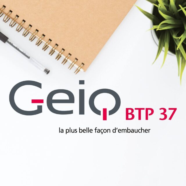 Logo du GEIQ BTP 37 représentant la NEWSLETTER N°1 du GEIQ BTP 37